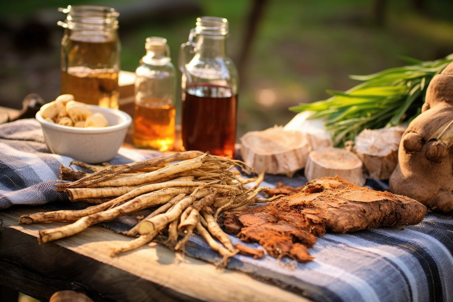 Iron Fluorine Root Tea